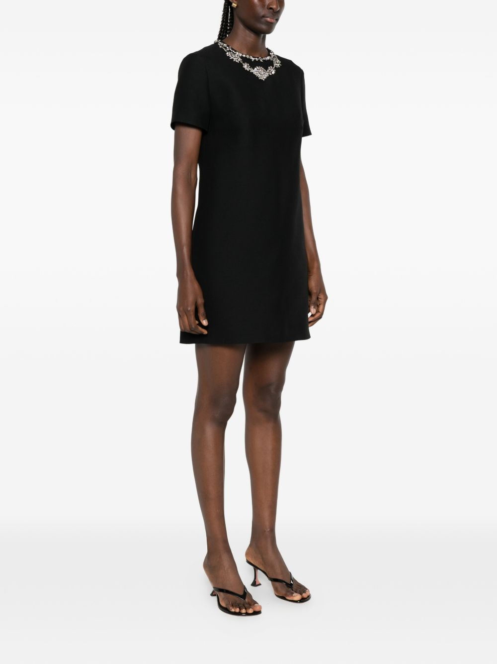 [Valentino] Short sleeve dress FW26 BVAKK51CFNUD