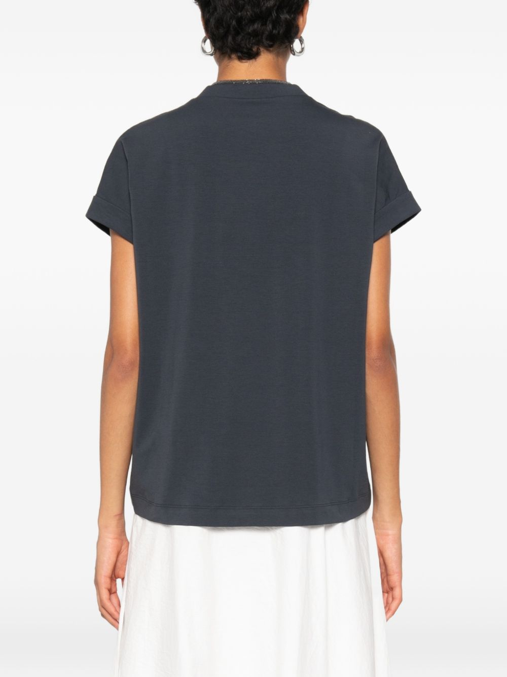 [Brunello Cucinelli] T-shirts Short Sleeve FW26 MPT18BD222C3186