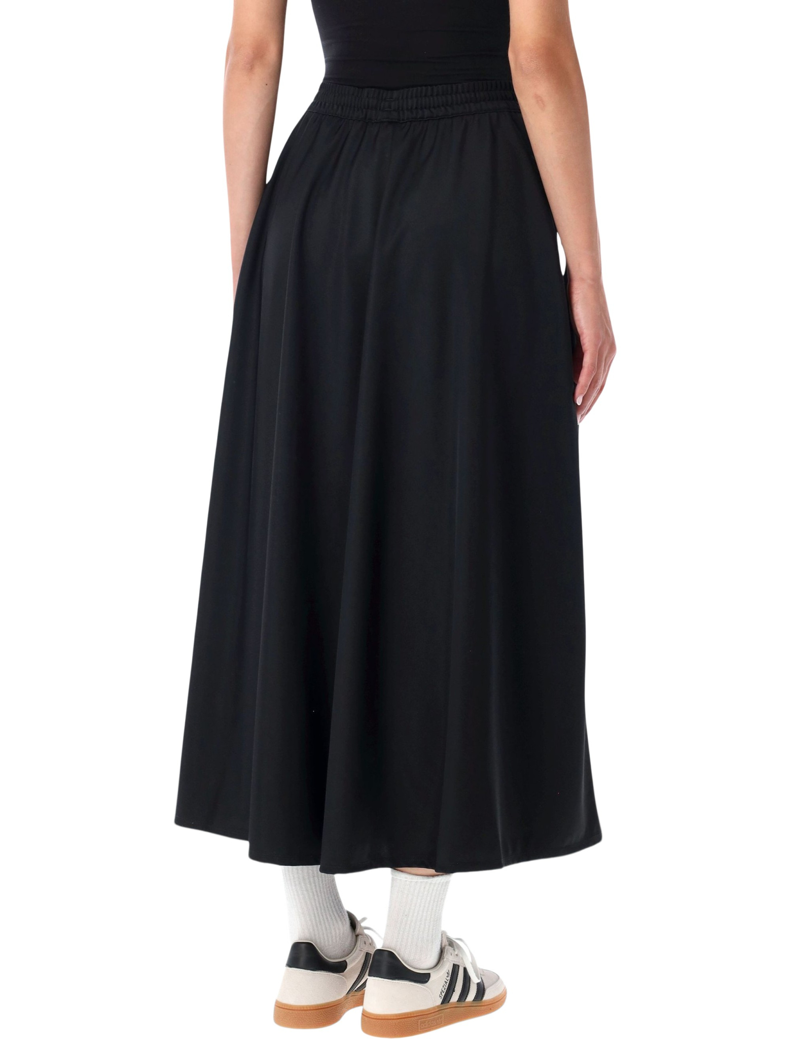 [ADIDAS ORIGINALS] Long skirt FW26 KR6663BLACK
