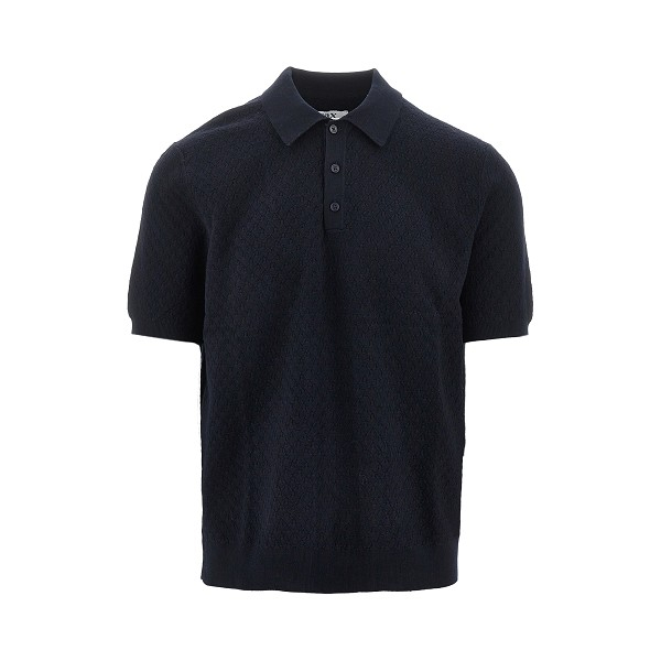 [Wax London] T-shirts Short Sleeve SS26 NAPLESSSPOLO.NAVY-NAVY