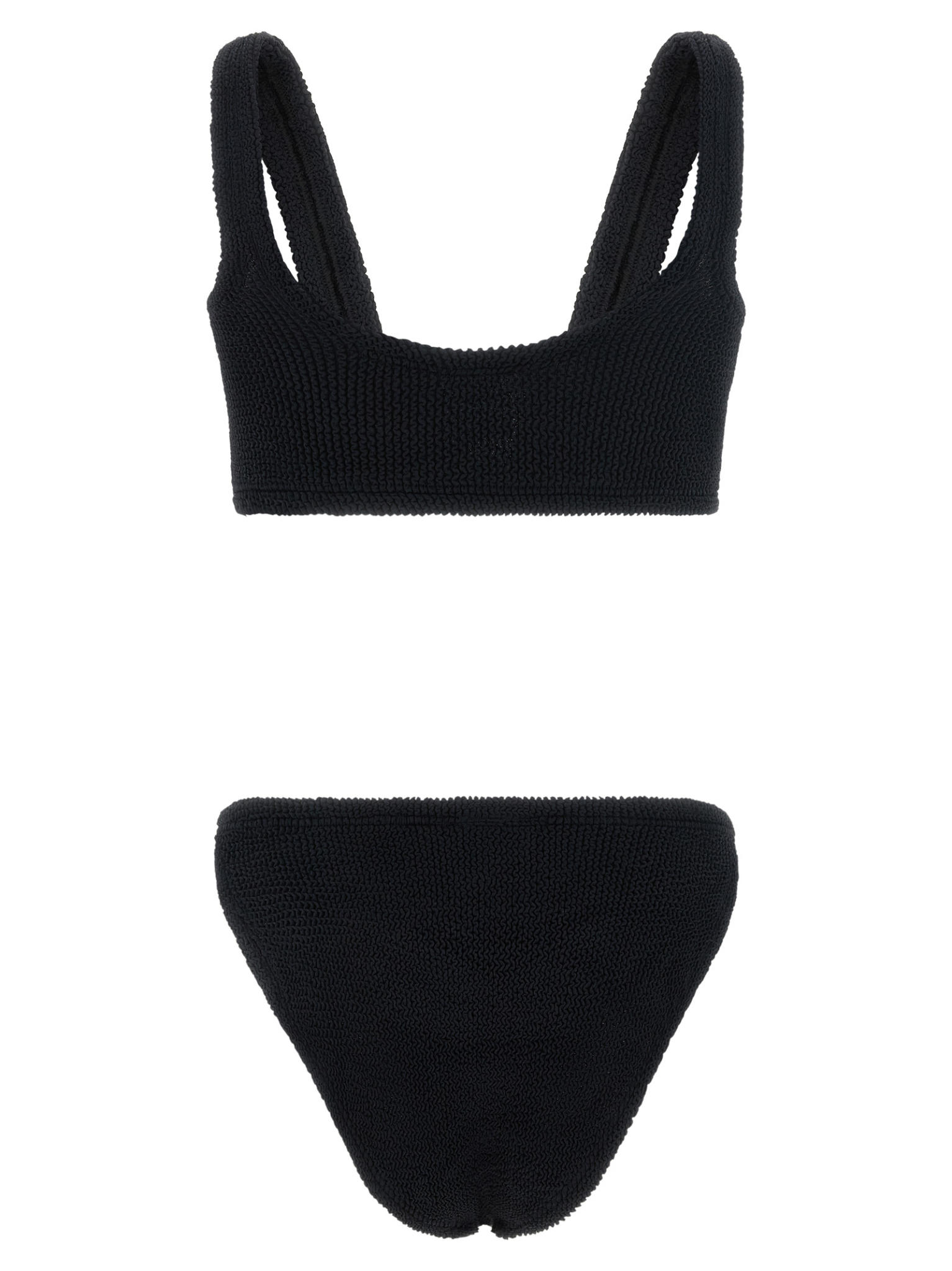 [Hunza G] Bikini FW26 JULIAGOLDHOOPBIKINIBLACK