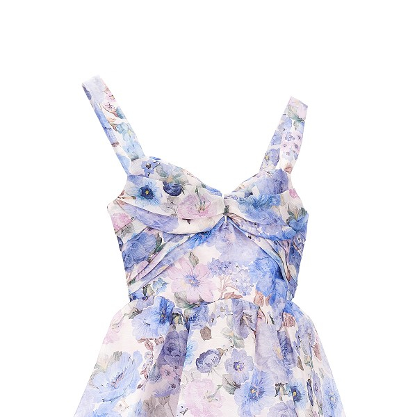 [Zimmermann] Sleeveless dress SS26 6493DC261.SKBLM-SKBLM