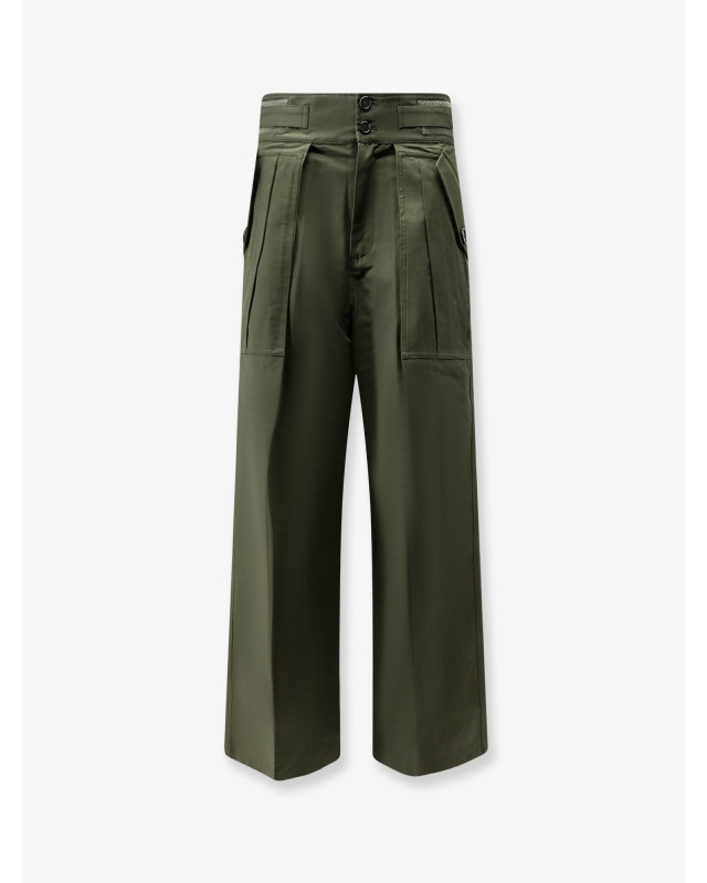 [THE FRANKIE SHOP] Trousers SS26 PAFS21864420DEEPGREEN