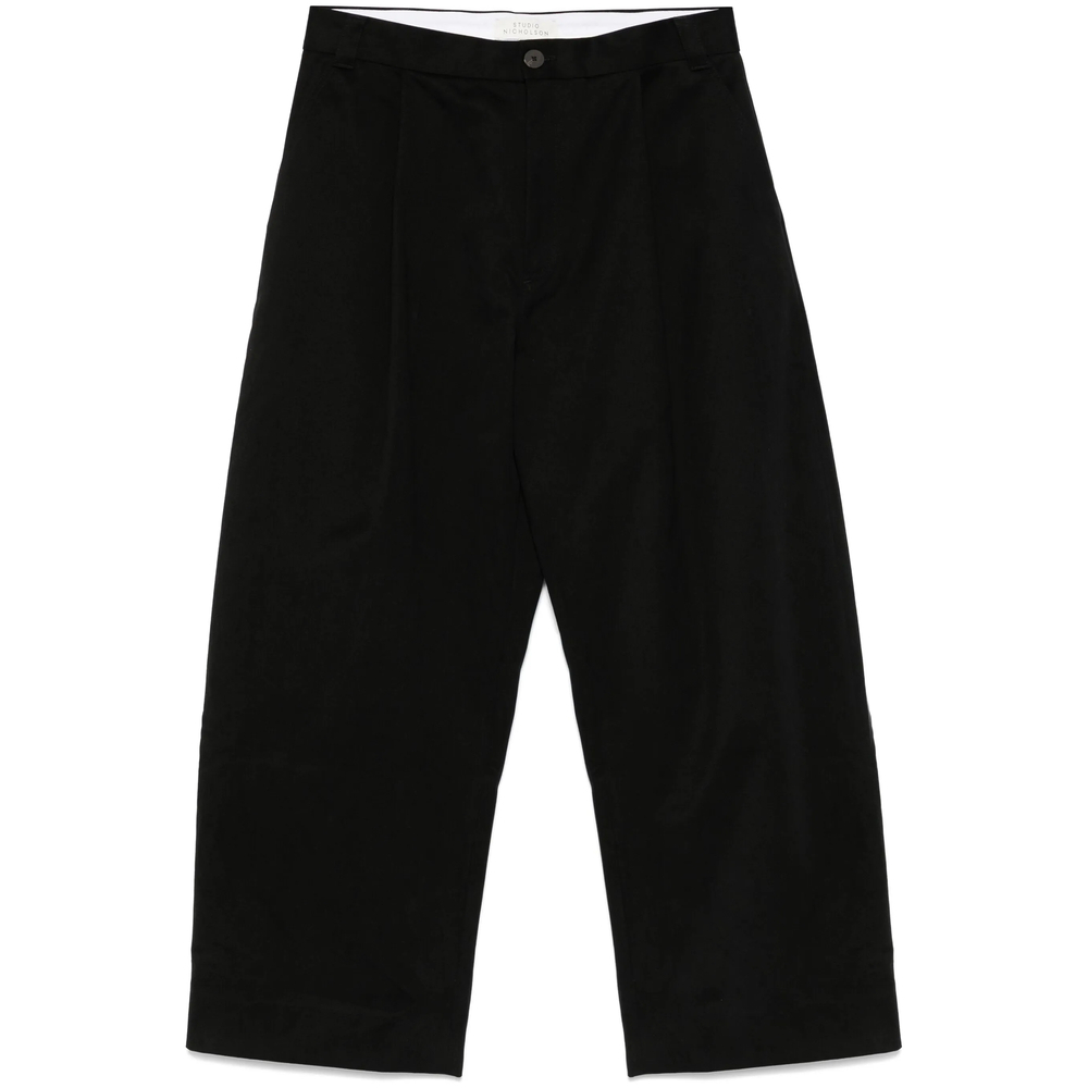 [Studio Nicholson] Trousers FW26 SNM-1248 SORTE BLACK