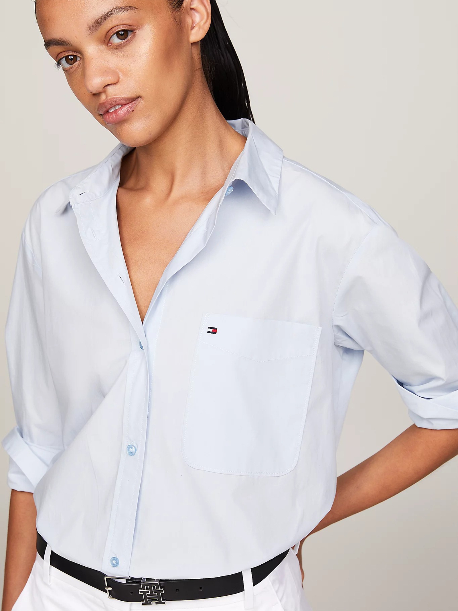 [Tommy Hilfiger] Shirts Long Sleeve FW24 WW0WW45612C10