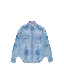 [Acne Studios] Shirts Long Sleeve SS26 BB0684  BLUE