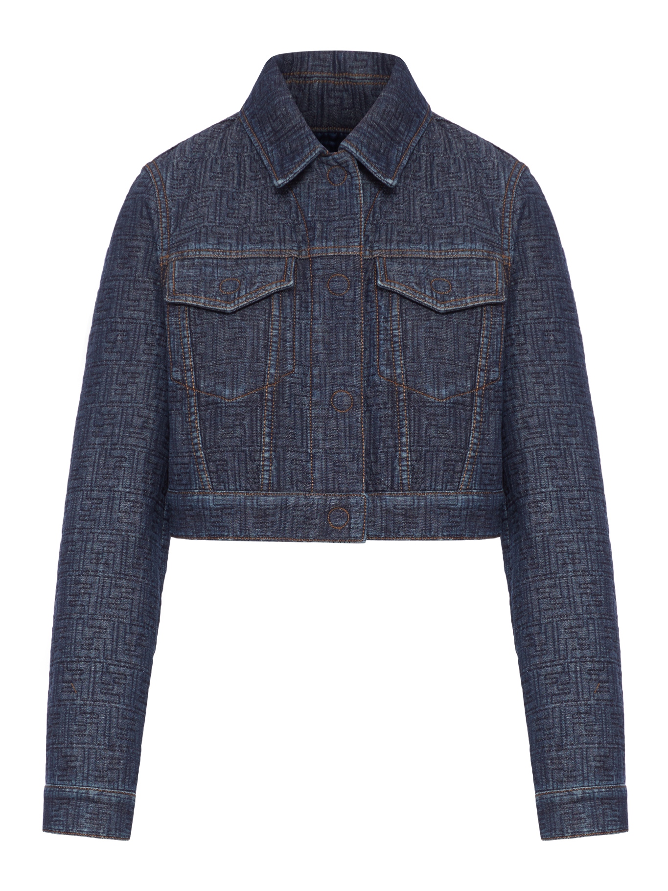 [Fendi] Denim Jacket SS26 FLF834AW82F1UKI BLUEBERRY 26