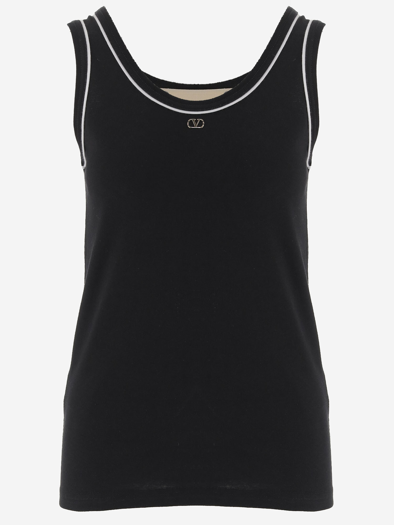[Valentino] T-shirts Sleeveless FW26 9B3MC02QAA50NI