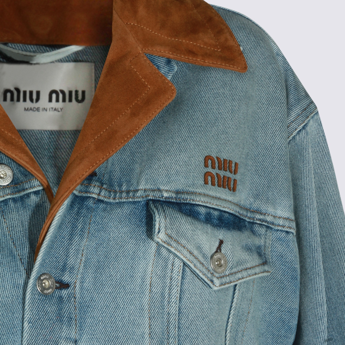 [Miu Miu] Denim Jacket FW26 GWB313SOOO196YF0013