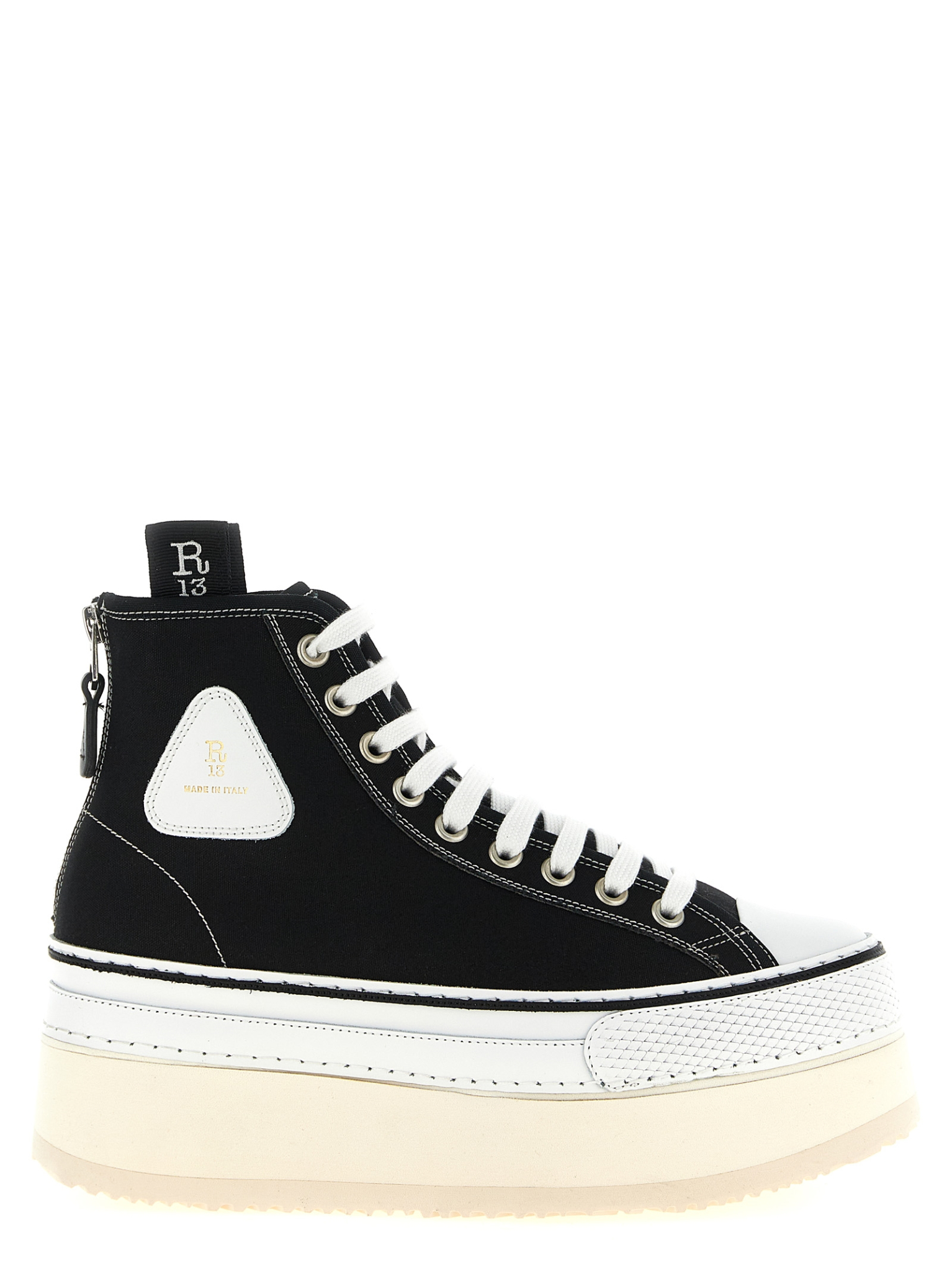 [R13] Sneakers FW26 R13S0071001BLACKCANVAS