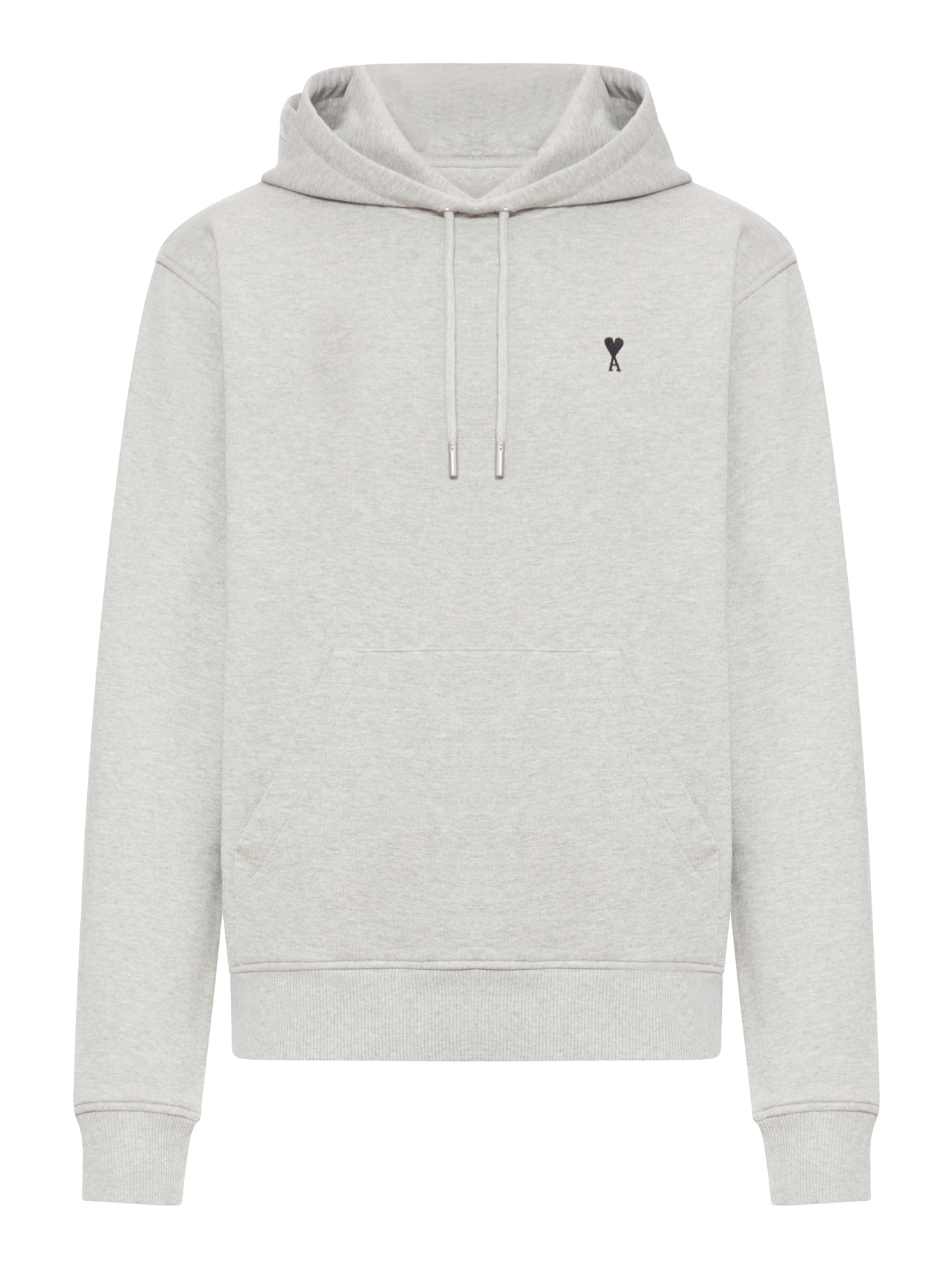 [Ami Paris] Hoodie FW26 HSW7647300951 GRIS CENDRE CHINE