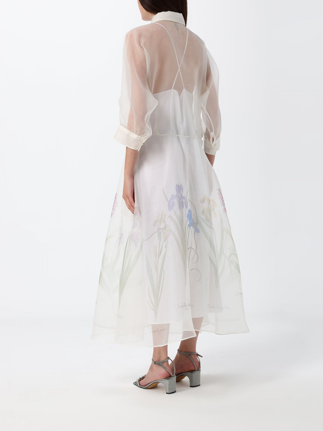 [Alberta Ferretti] Long sleeve dress SS26 04421650 1888
