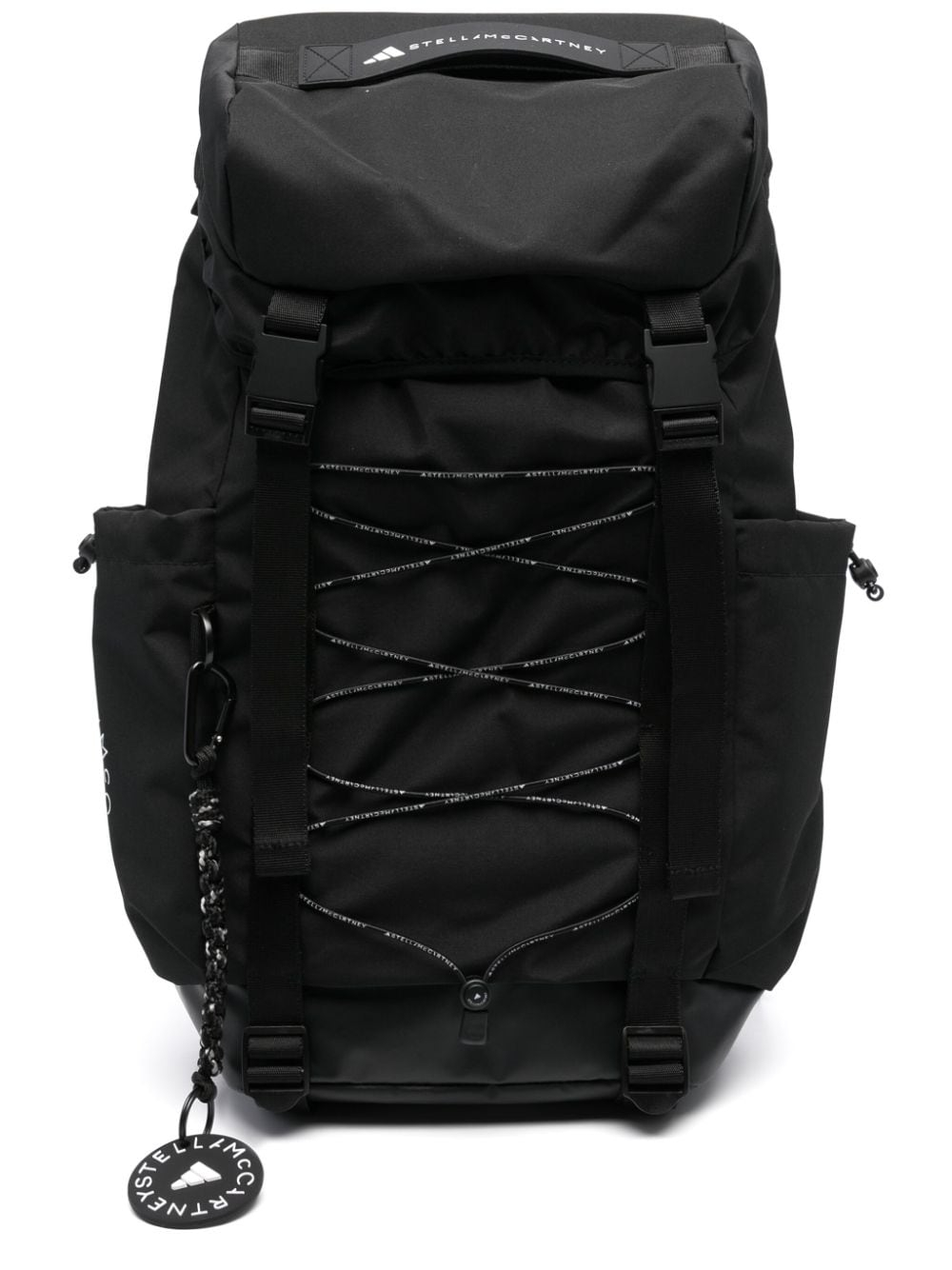 [Adidas By Stella McCartney] Backpack FW26 IN9103BLACK/WHITE/BLACK