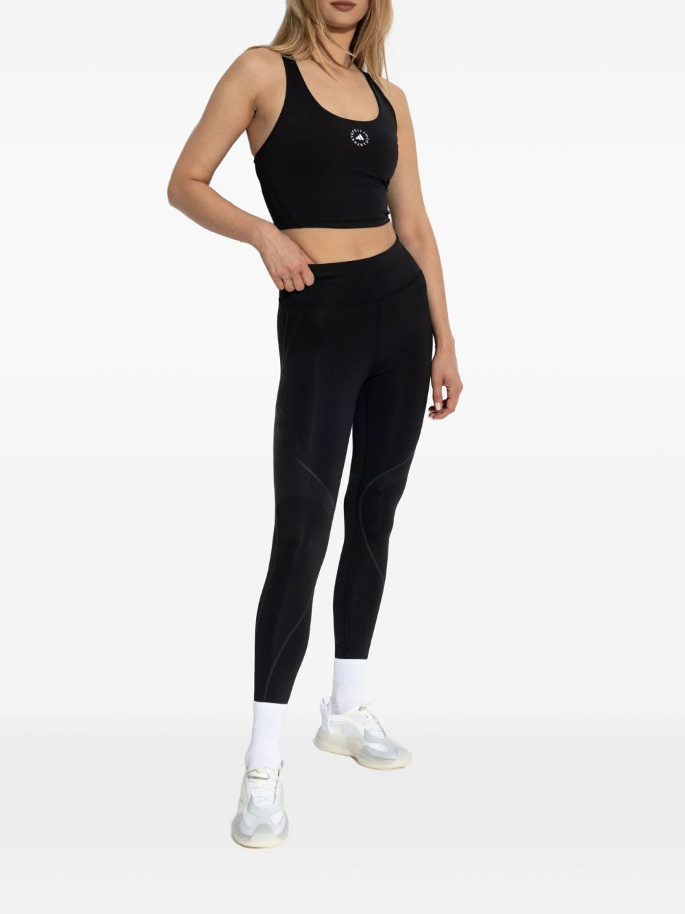 [Adidas By Stella McCartney] T-shirts Sleeveless FW26 JW1999BLACK