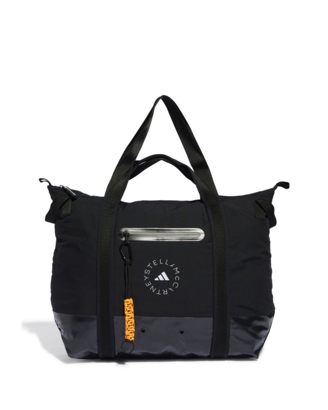 [Adidas By Stella McCartney] Tote bag FW26 IS9028BLACK/WHITE/BLACK