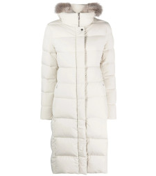 [Moorer] Coat FW26 I100047 ZAGARA-KN IVORY