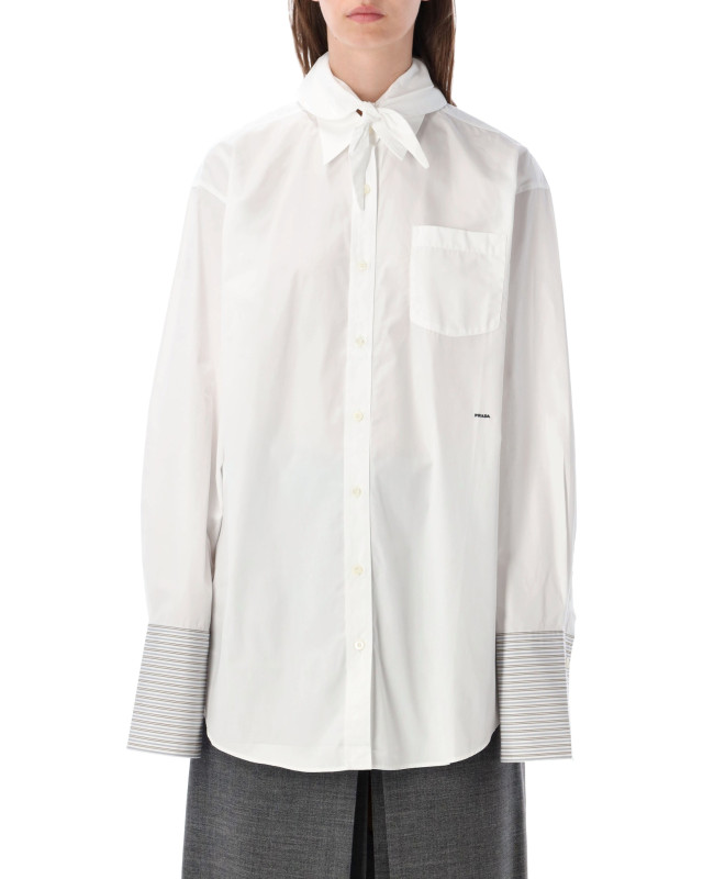 [Prada] Shirts Long Sleeve FW26 P470JR6283F0009