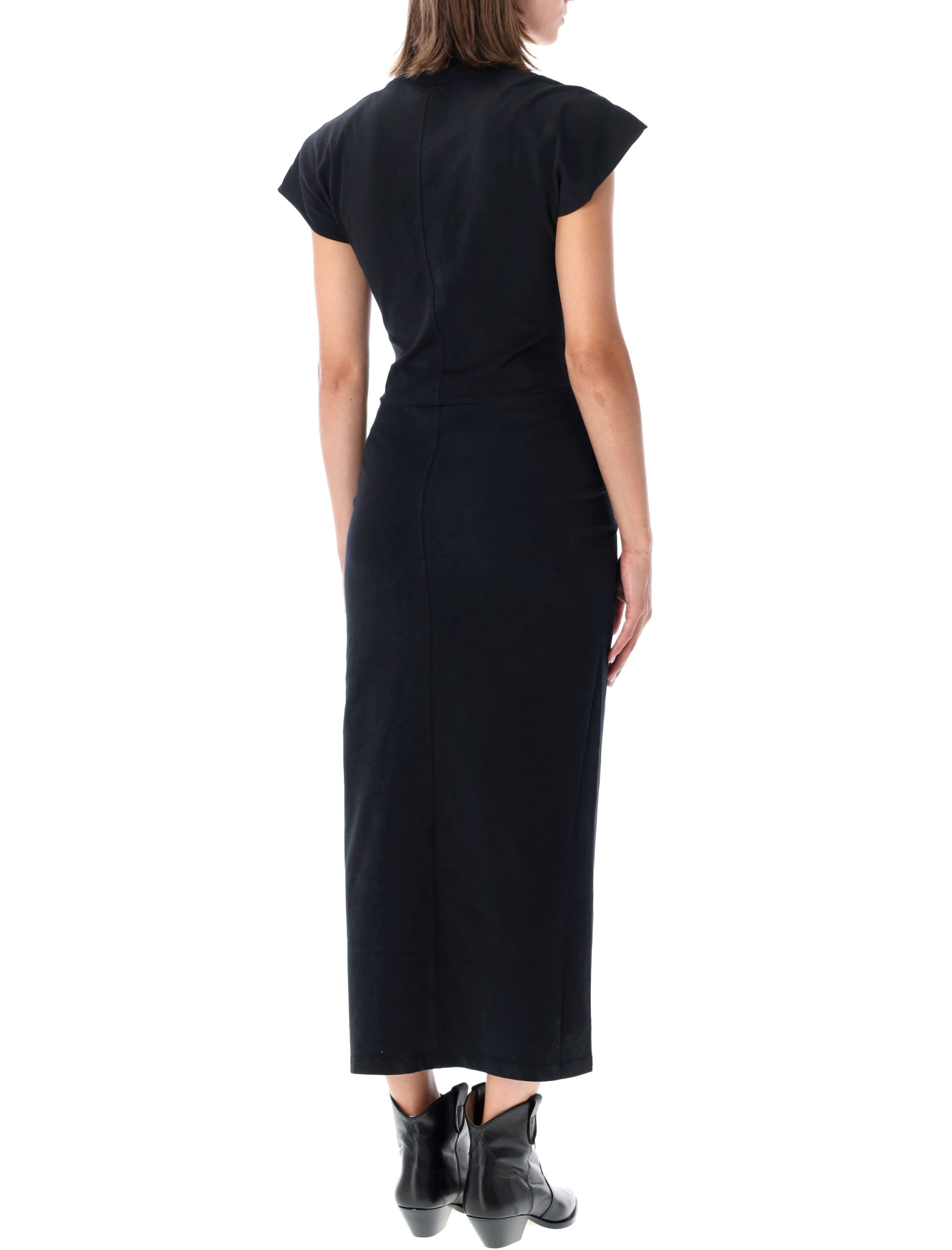 [Marant Etoile] Sleeveless dress FW26 RO1174FBA1N41I01BK
