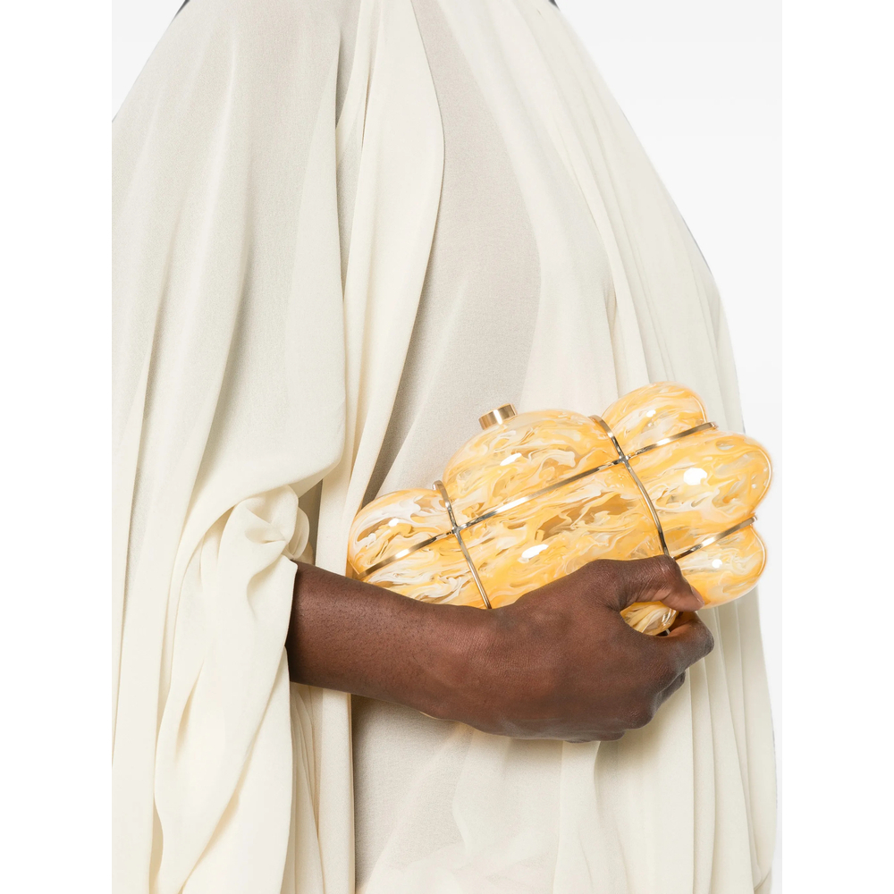 [Cult Gaia] Clutch bag FW26 HDBCL37212AC37 BOLLA YELLO
