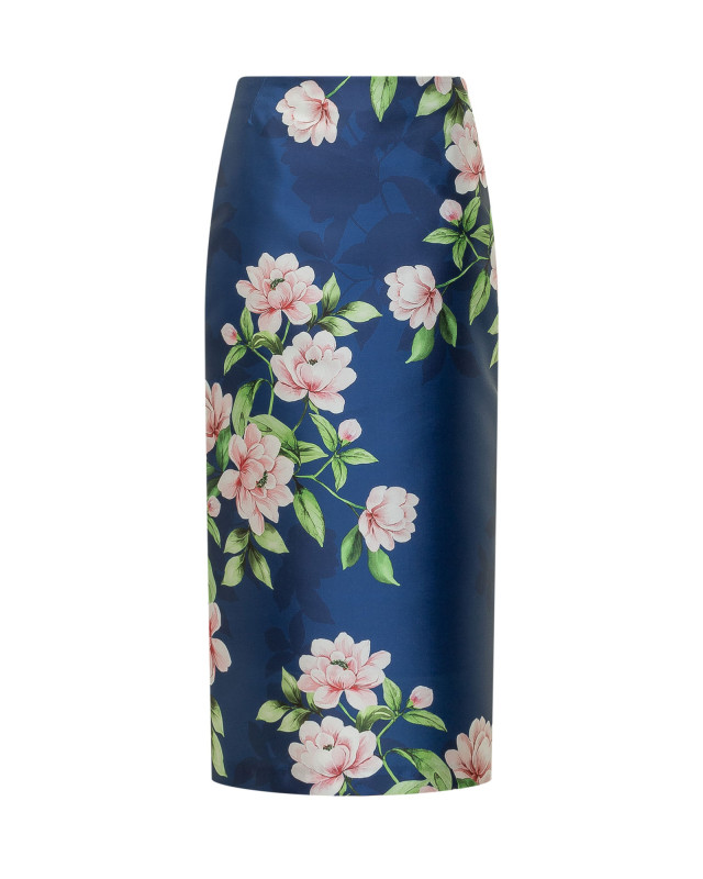 [LUNATICA] Long skirt SS26 PENCILKGRETA BLUE PENCIL