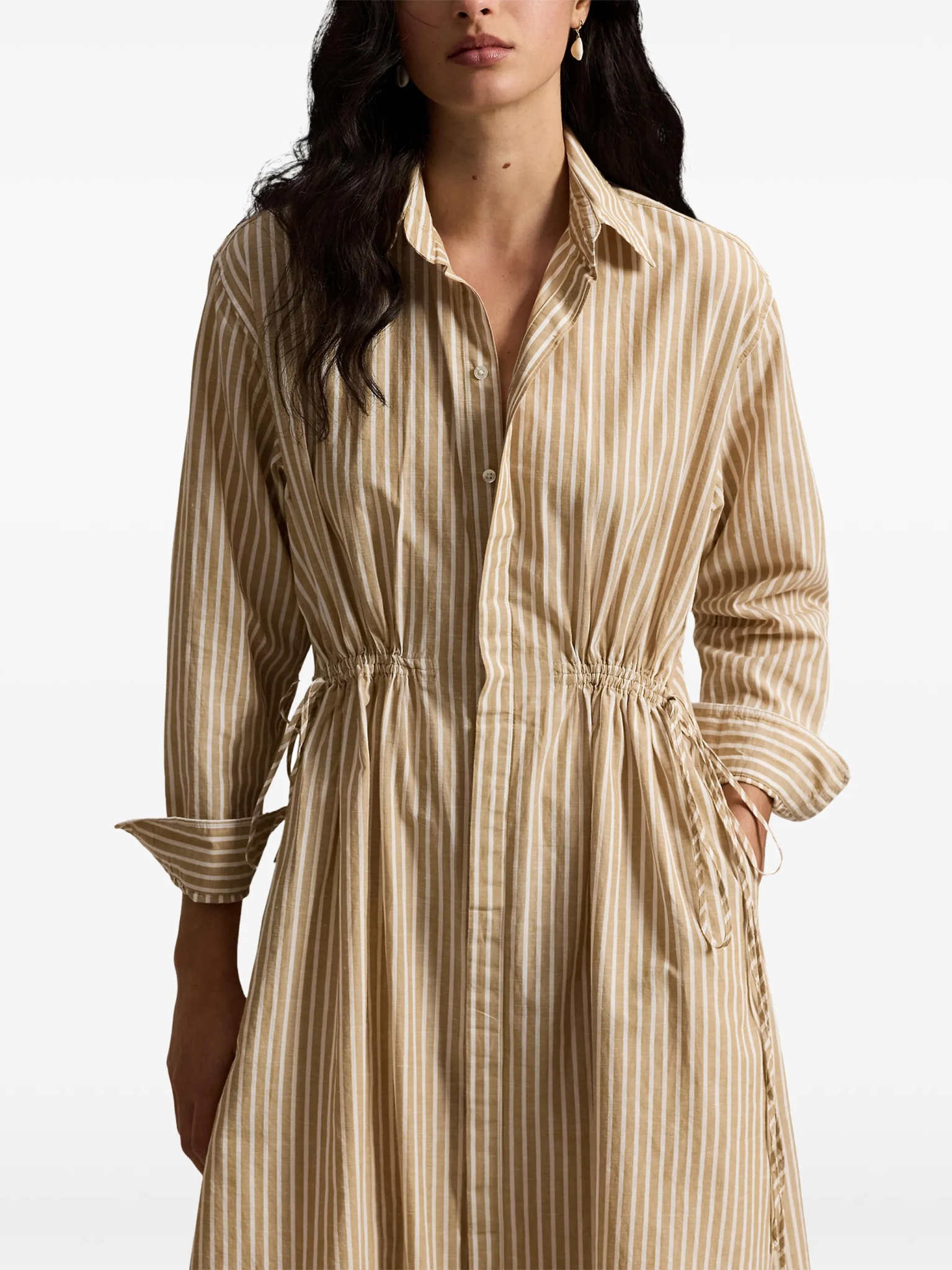 [Polo Ralph Lauren] Long sleeve dress SS26 211A96364002