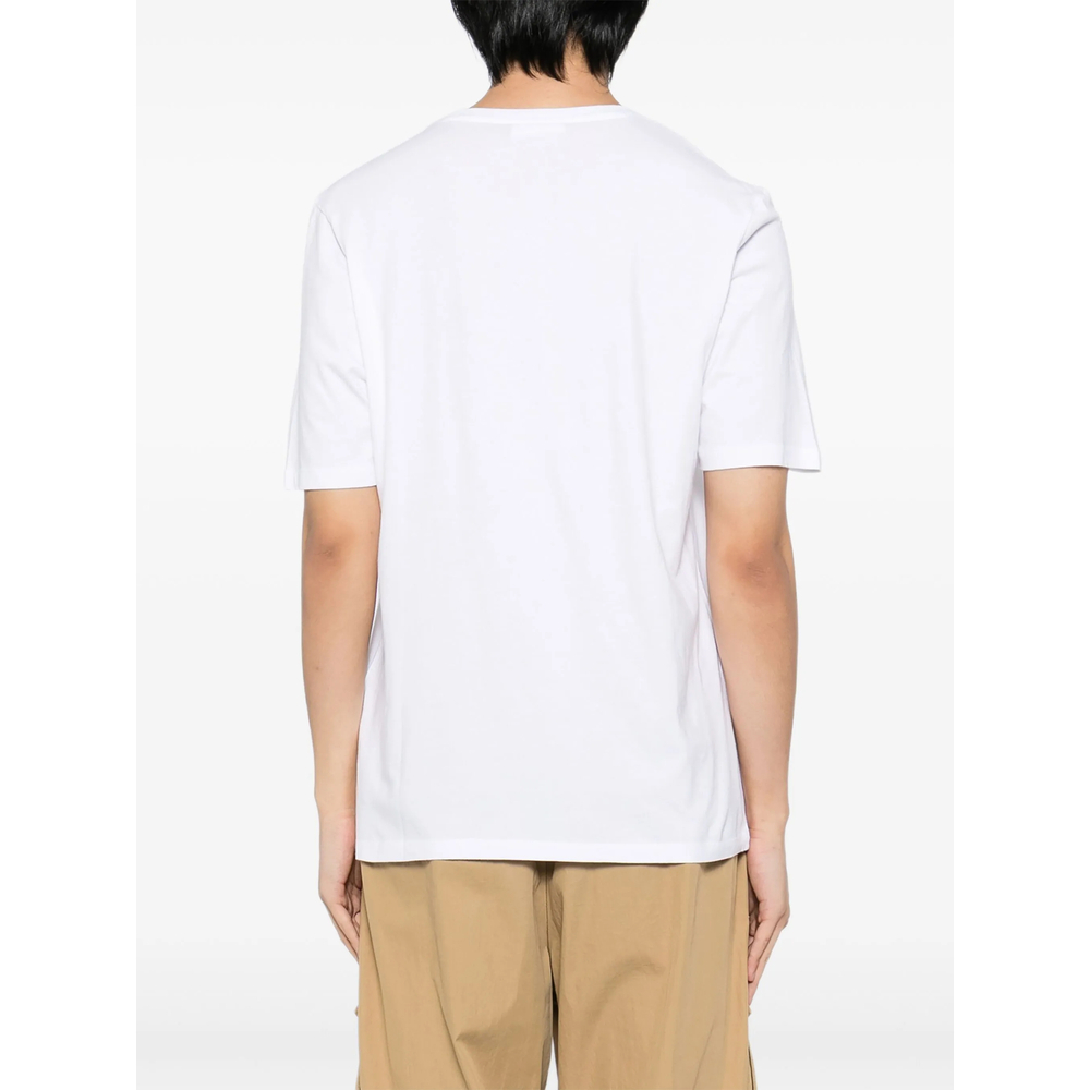 [MAISON KITSUNE] T-shirts Short Sleeve FW26 PM00107KJ7026  WHITE