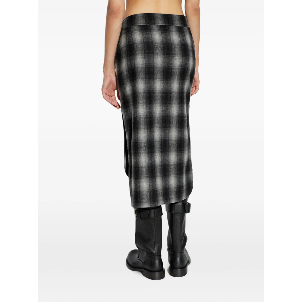 [Iro] Skirt FW26 NYLANE WP31 GRY99