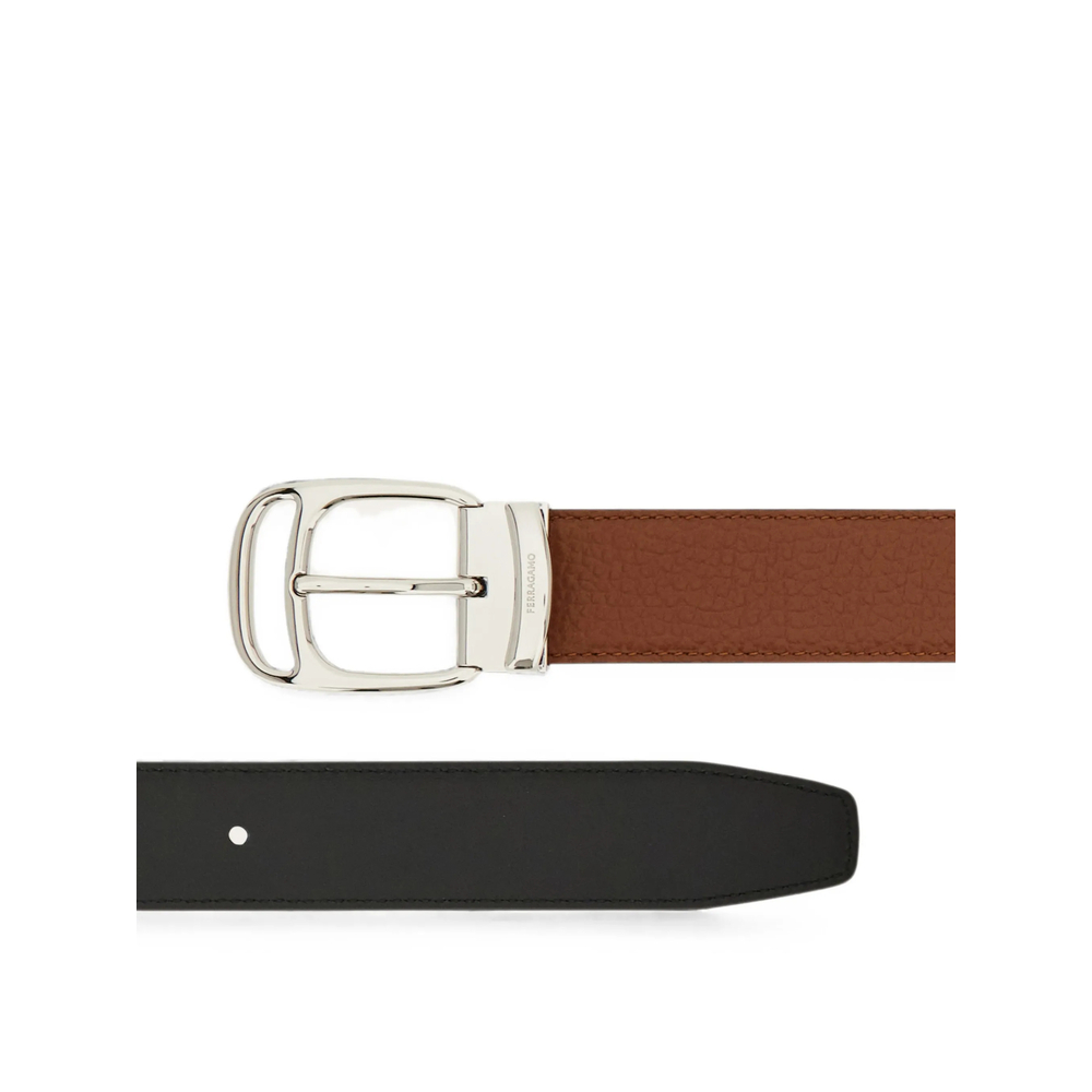 [Ferragamo] Belt FW26 670714 0795624- COGNA
