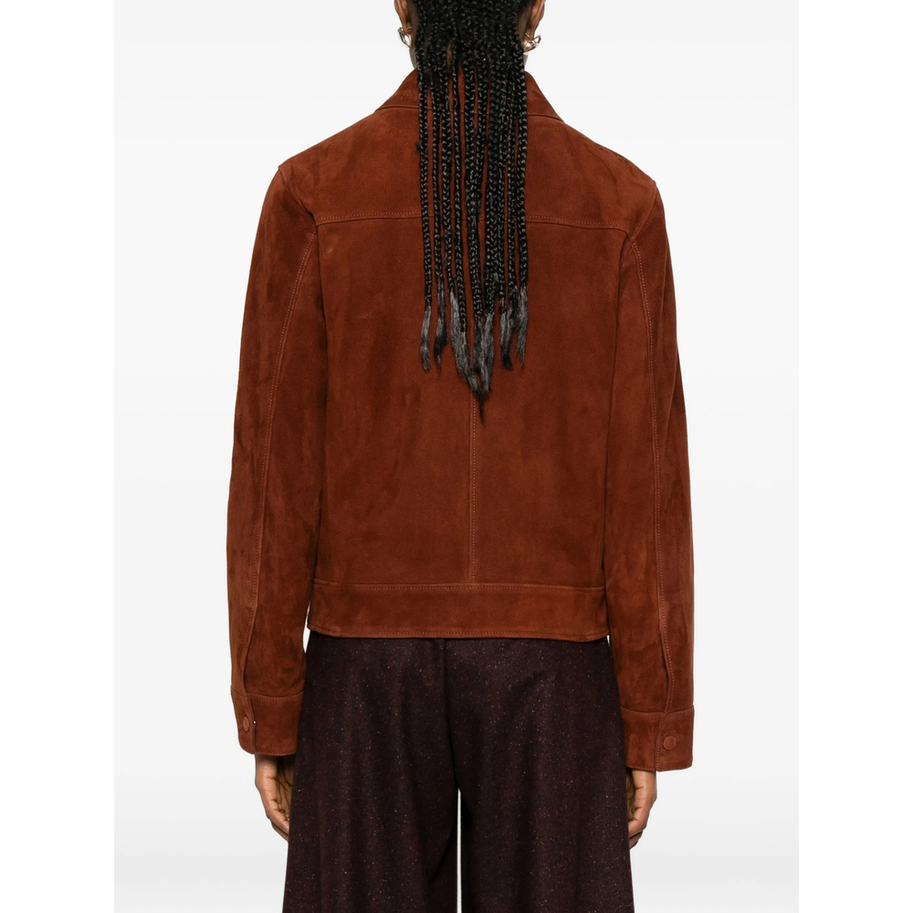 [Yves Salomon] Leather Jacket SS26 26EY21955APAV  A6089