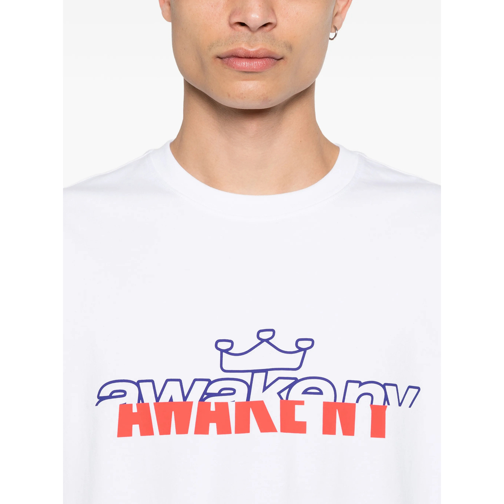 [Awake] T-shirts Short Sleeve SS26 TS009  WHITE