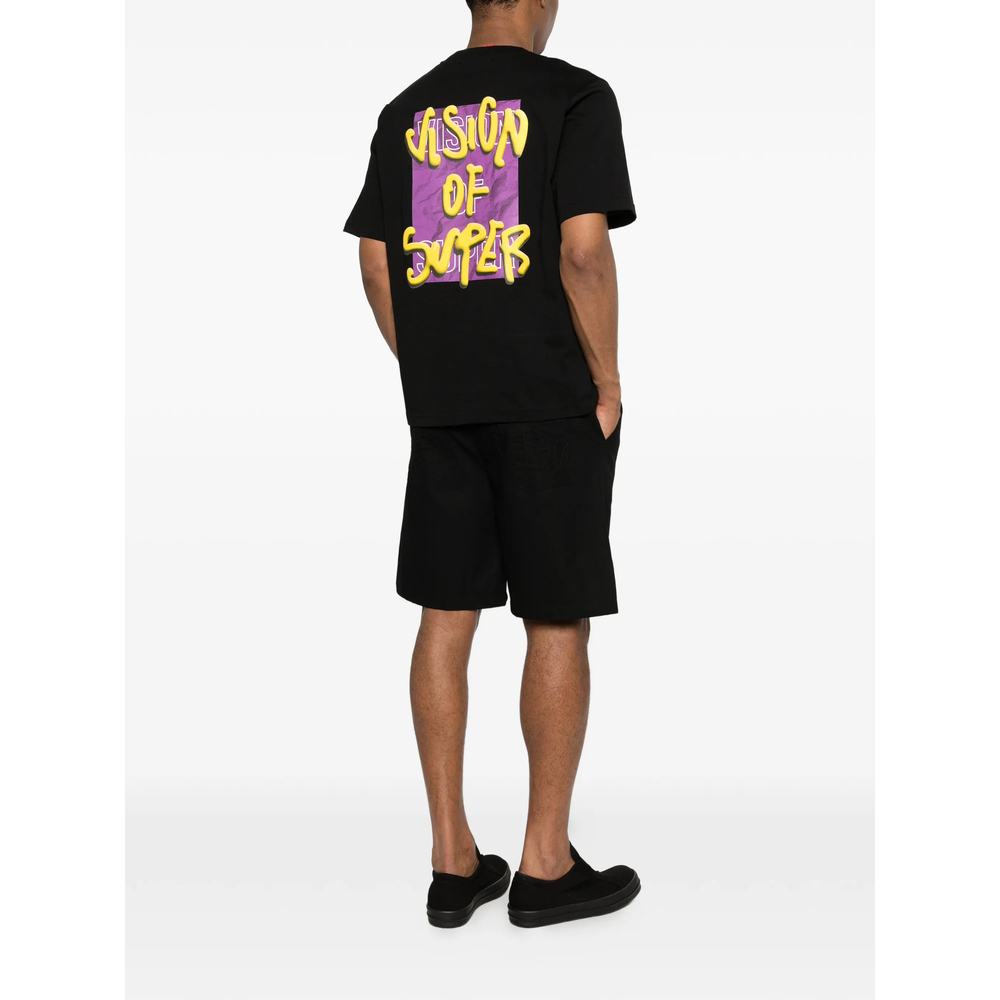 [Vision Of Super] T-shirts Short Sleeve SS26 VS096TE  BLACK