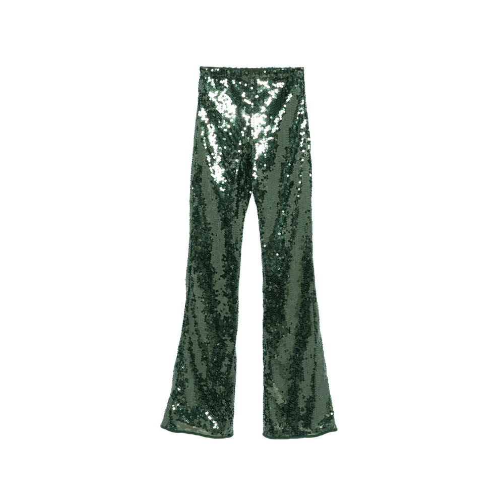 [OSEREE] Trousers SS26 MPS261 SEQUINS GREEN