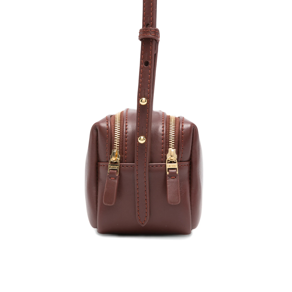 [ELLEME] Cross body bag SS26 MINI TROUSSE LEATHER RUSSE