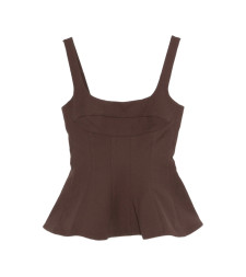 [Stine Goya] T-shirts Sleeveless SS26 SGT168 2330 COCOA