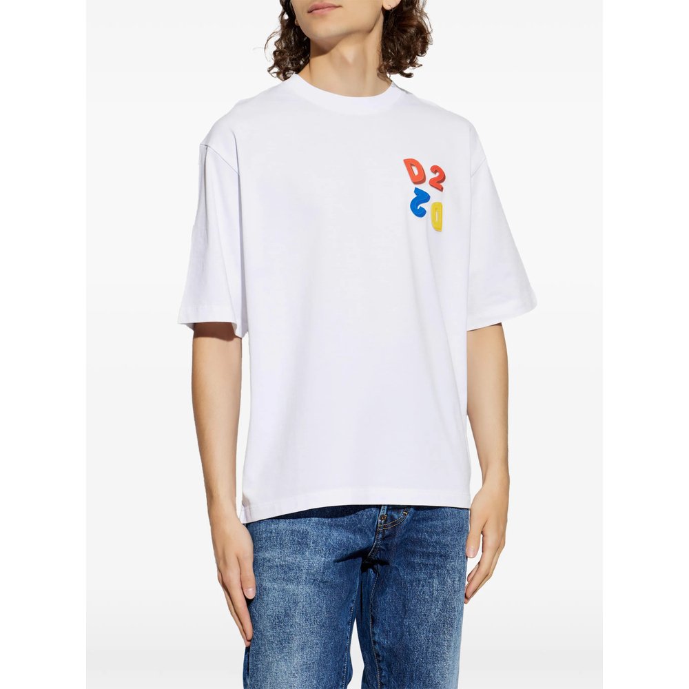 [Dsquared2] T-shirts FW26 D20033 S74GD1584 100