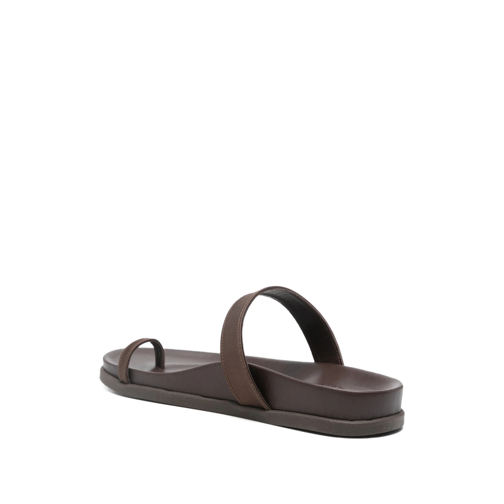 [Ancient Greek Sandals] Boots SS26 THALIA SATIN BROWN