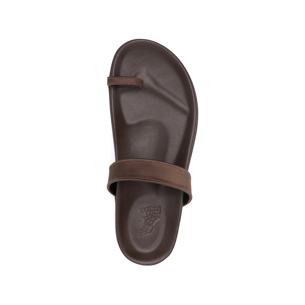[Ancient Greek Sandals] Boots SS26 THALIA SATIN BROWN
