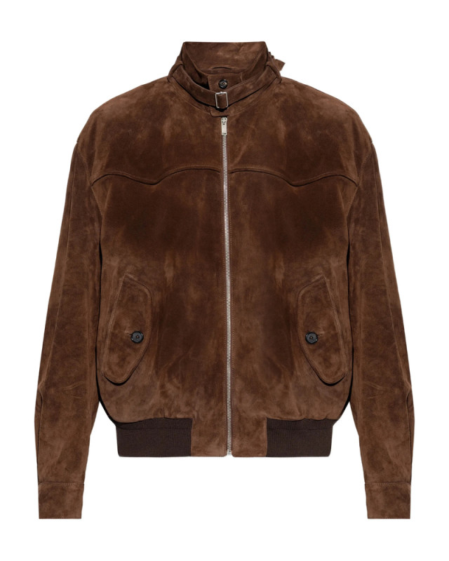 [Alexander McQueen] Leather Jacket SS26 857770 Q5AQ2 2023