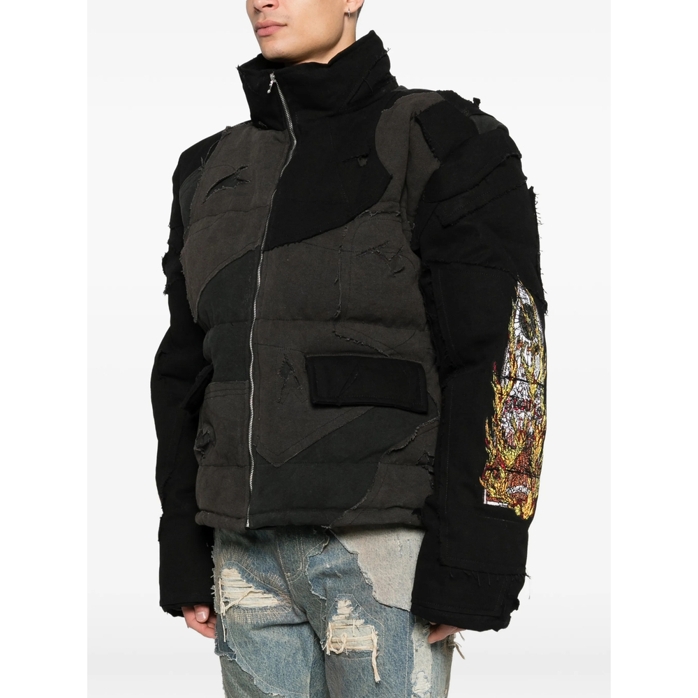 [Who Decides War] Down Jacket FW25 UPCYCLED PARKA  COAL