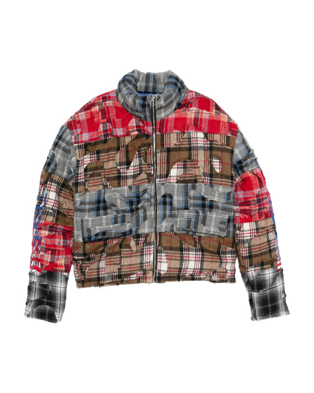 [Who Decides War] Casual Jacket FW25 RUIN FLANNEL  MULTI