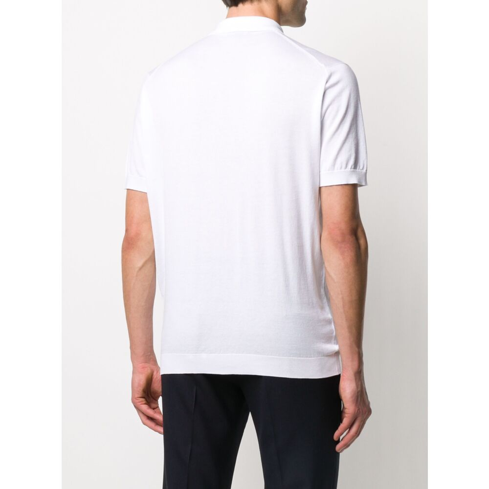 [JOHN SMEDLEY] Shirts Short Sleeve SS26 ADRIAN  WHITE