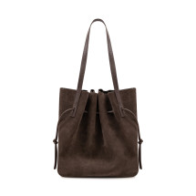 [YUZEFI] Tote bag FW26 SCALLOPSUEDE S029