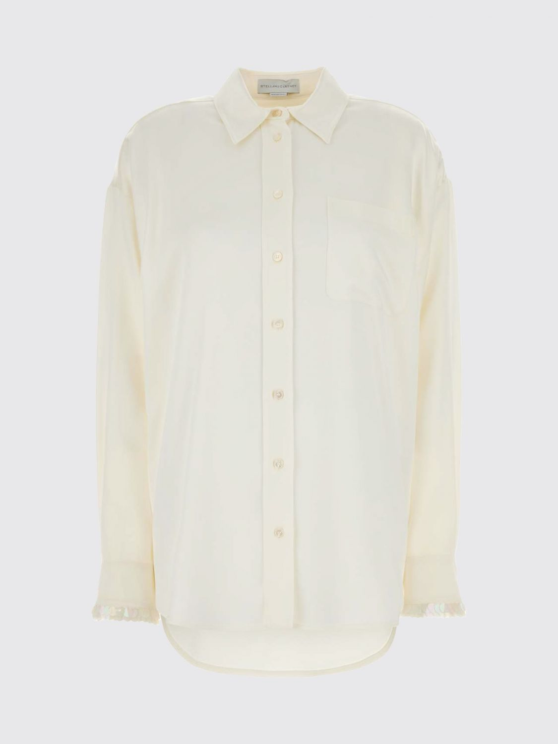 [Stella McCartney] Shirts Long Sleeve SS26 6202003FU302 9200