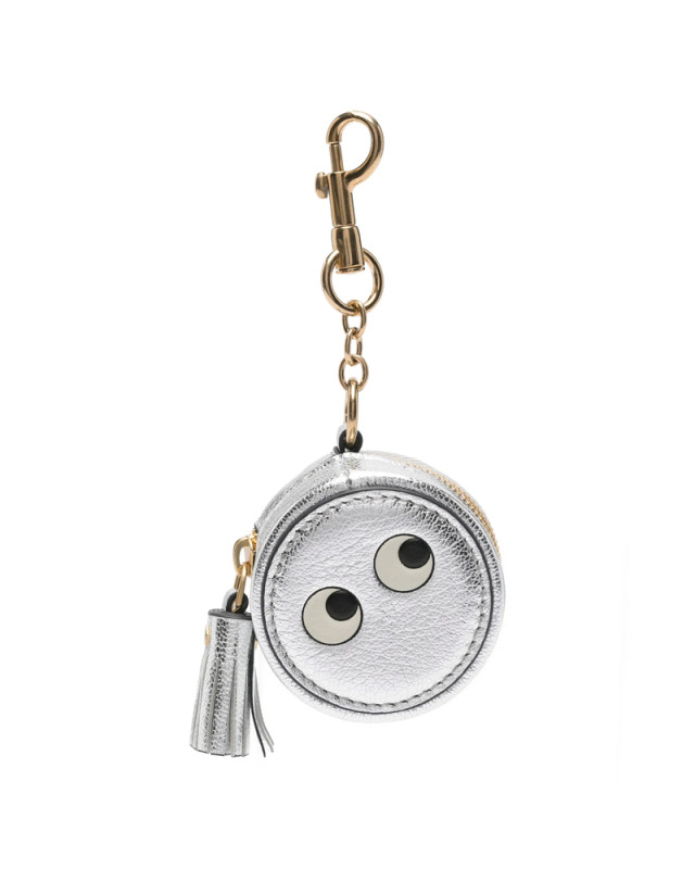 [Anya Hindmarch] Keyring FW26 207980 AW260100 SILVE