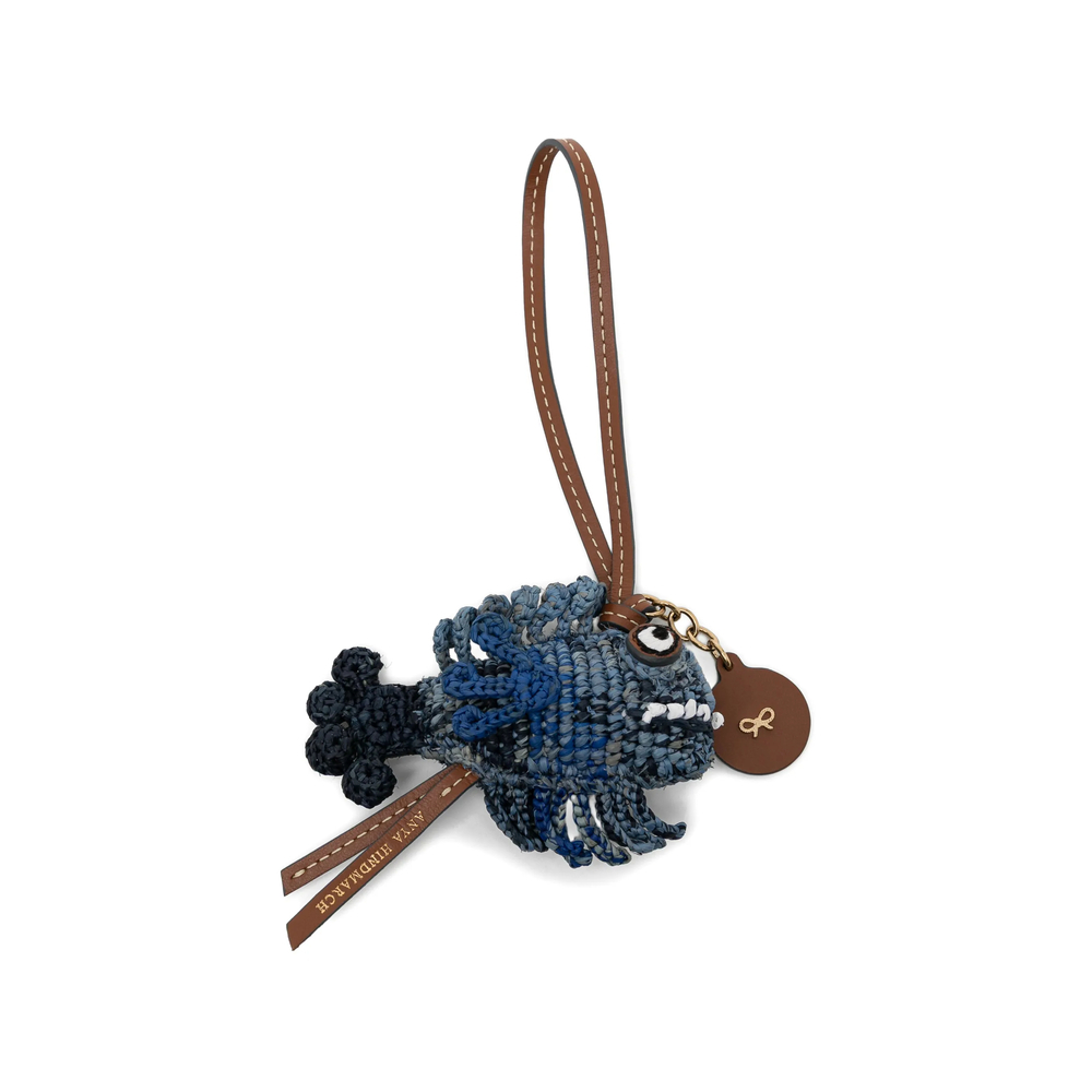 [Anya Hindmarch] Keyring FW26 206136 SS260223 SCBLU