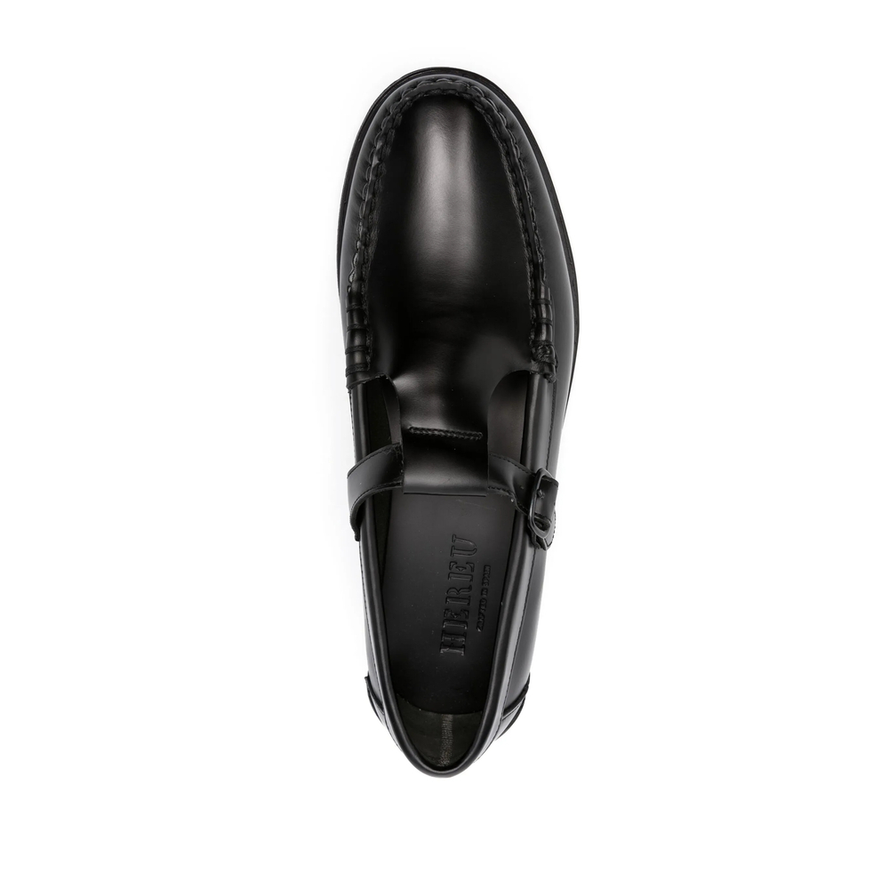 [HEREU] Moccasins FW26 MFALBE ALBER BLACK
