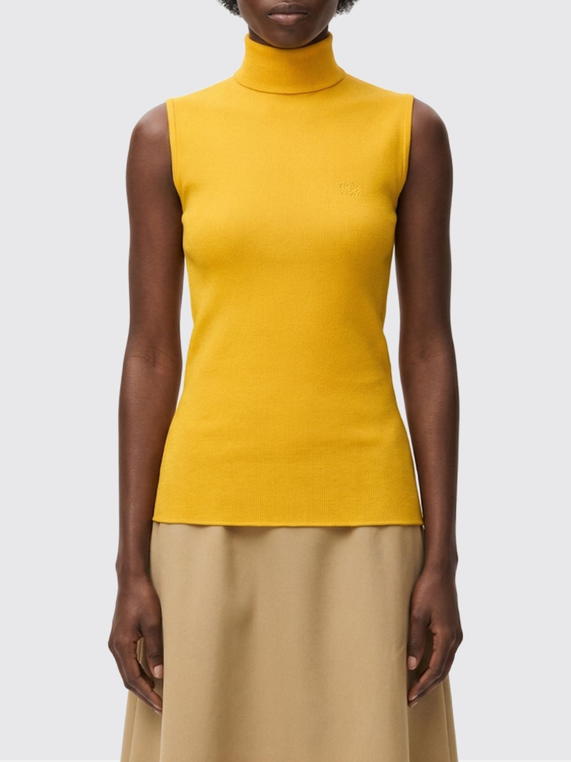 [Loewe] Tank top SS26 S540Y55K74 YELLOW