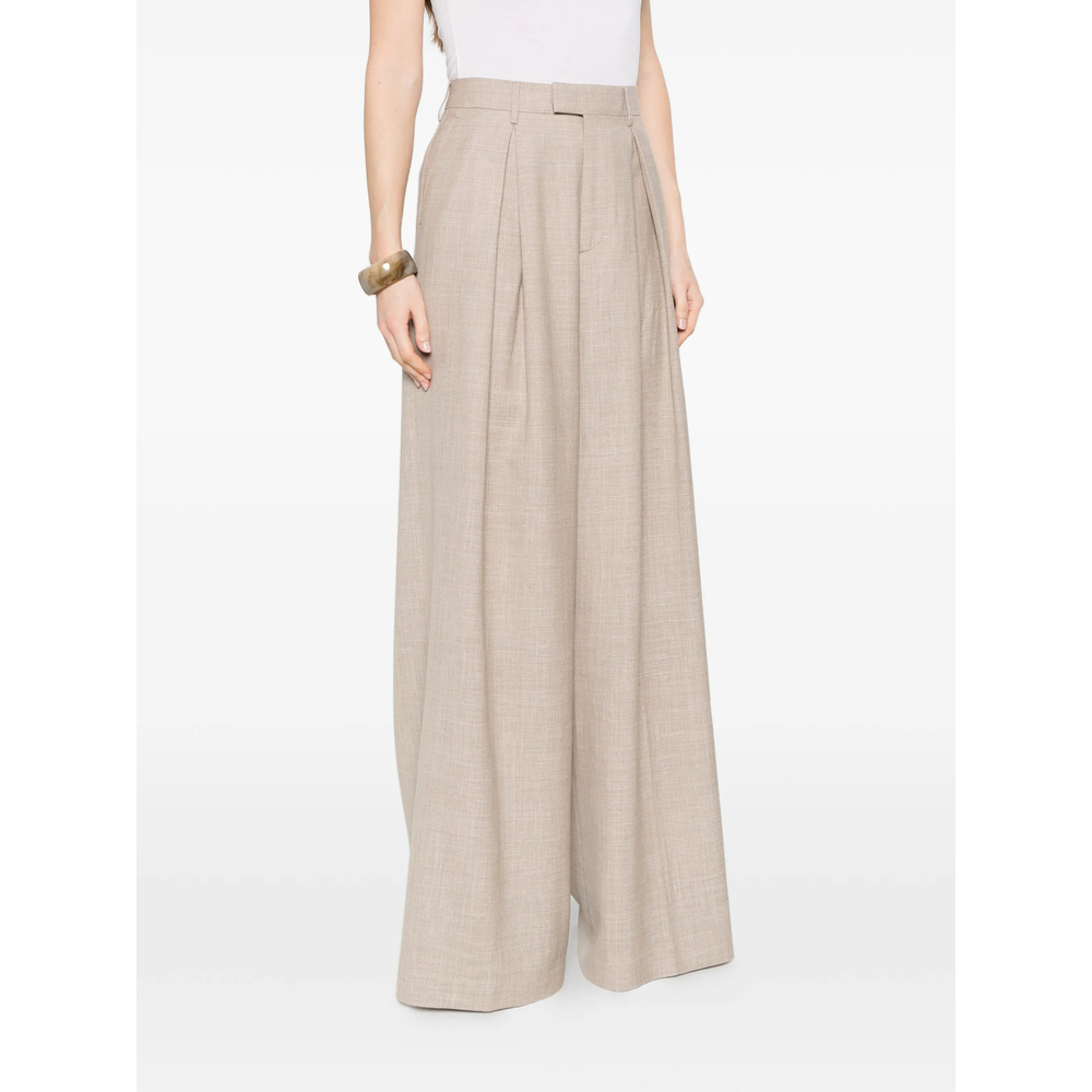 [Berwich] Trousers SS26 IP184U NINA PLEAT BEIGE