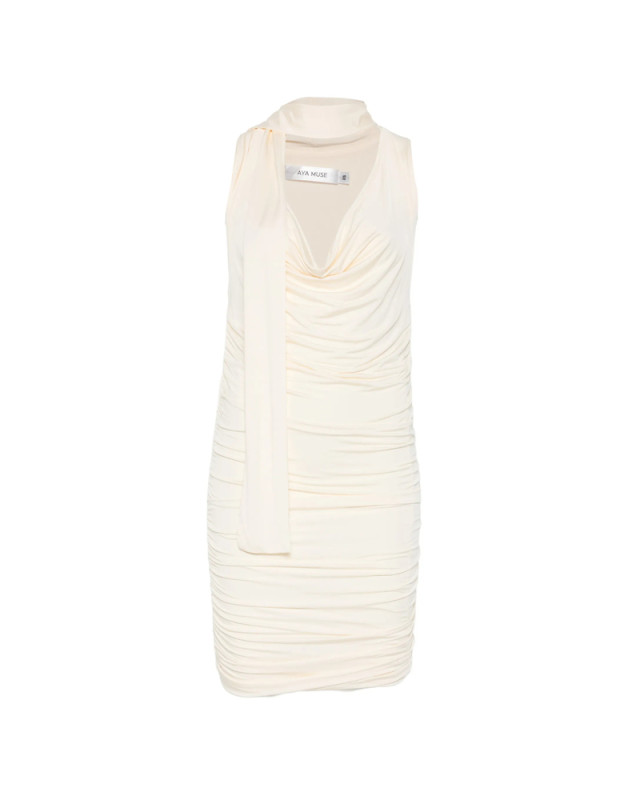 [AYA MUSE] Short sleeve dress SS26 AMR2601  PEARL