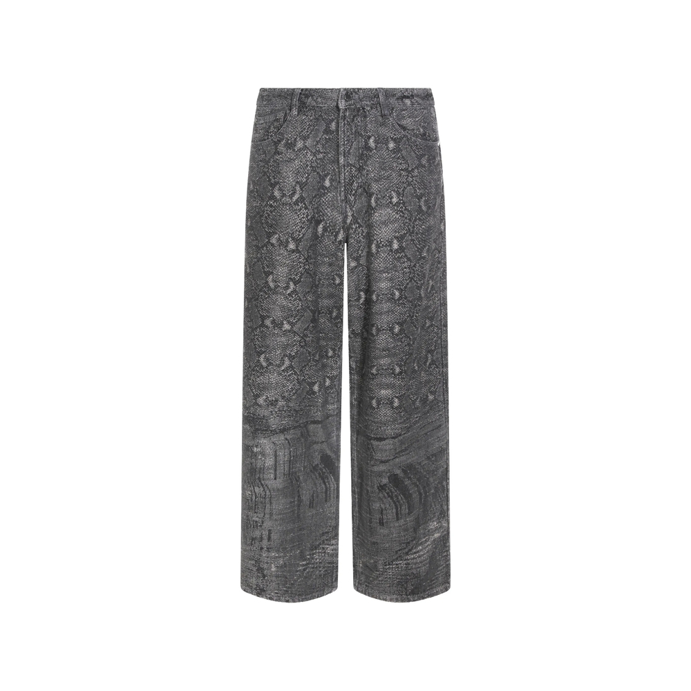 [Daily Paper] Pants SS26 2610003 SNAKE OVER DENIM